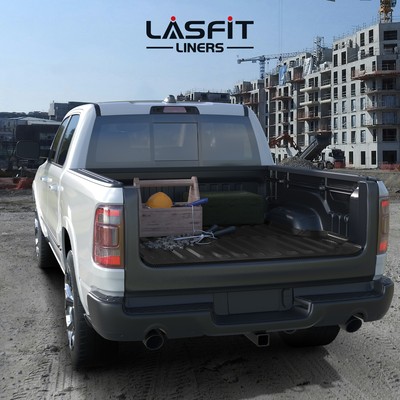 Geartronics Truck Bed Mat For Ram 1500 2009-2025 & Classic 2019-2024 – 5’7” Bed Liner, TPE Rubber, Waterproof & Anti-Slip
