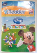 Vtech V.Reader Software Cartridge Mickey Mouse Clubhouse Disney