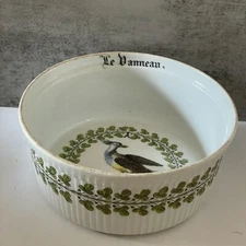 Apilco France La Vanneau Porcelaine D'Auteuil 6"  Souffle Baking Dish
