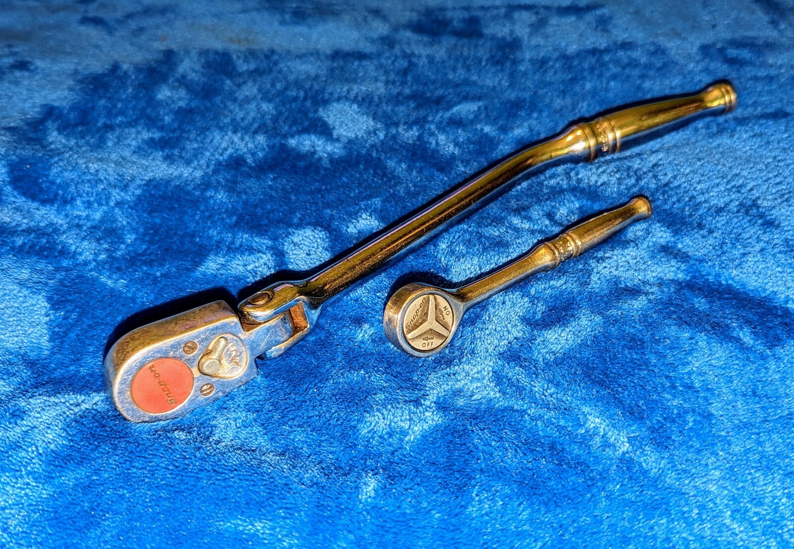 2 Snapon Ratchet TM739 1/4" and F732 3/8" Flex Offset eBay