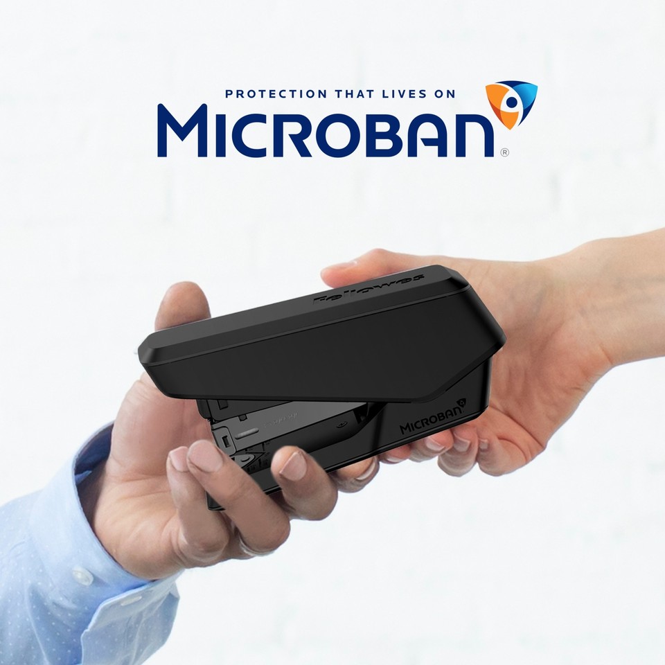 Fellowes LX850 HalfStrip EasyPress Desktop Stapler, Black eBay