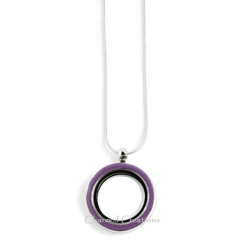 Women Large Silver Plated Romantic Rose Flower Pendant Necklace