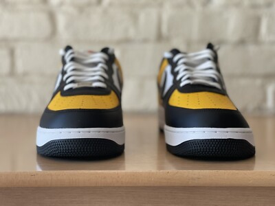 Nike Air Force 1 LV8 Jersey Mesh Gold Black White Men\'s Size 11.5 DQ7775-700 Nike Air Force 1 07 LV8 Jersey Mesh University Gold DQ7775  main image 3