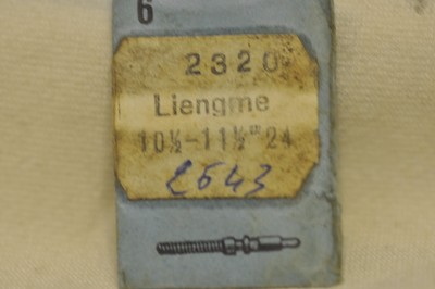 Tige De Remontoir De Montre Liengme - Références 24.13, 24.43, 26.43 - Diamètre 5¼ - État NOS (neuf Ancien Stock)