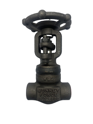 1/2'' BONNEY FORGE 800 GATE VALVE, A105N, AAEI