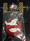 Ghostbusters Logo plastic keyring mint unused sealed rare