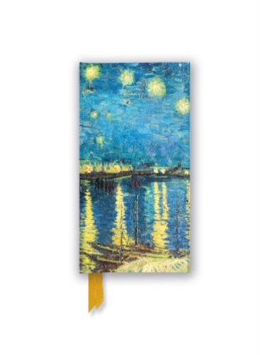 Vincent van Gogh: Starry Night over the Rhône (Foiled Slimline Journal) - Zdjęcie 1 z 1