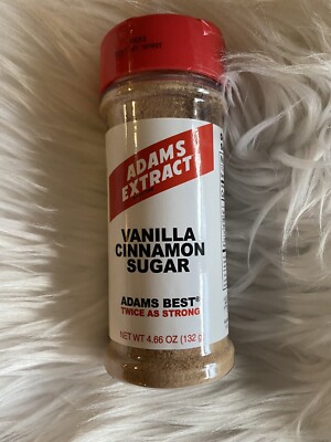 Adams Extract Adams Best Vanilla Cinnamon Sugar 4.66 oz   Free Shipping