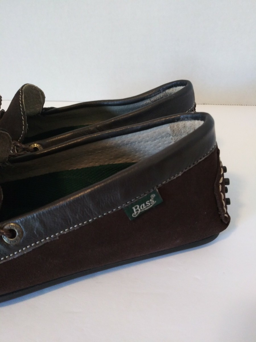 G.H. Bass & Co. Black Tobby Suede Leather Preppy Driving Loafers Size 9.5 G.H. Bass & Co. Men main image 3