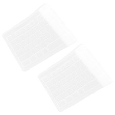 2Pcs Keyboard Skin Film Silicone Keyboard Film Silicone Keyboard Cover