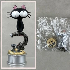 Vintage Kaiyodo K&M Trigun Kuroneko Bust Up Model Series Anime Figure Japan