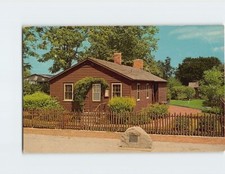 Postcard Birthplace of Carl Sandburg Galesburg Illinois USA