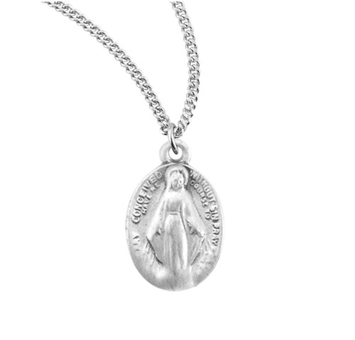 Baby Miraculous Medal Pendant Necklace 