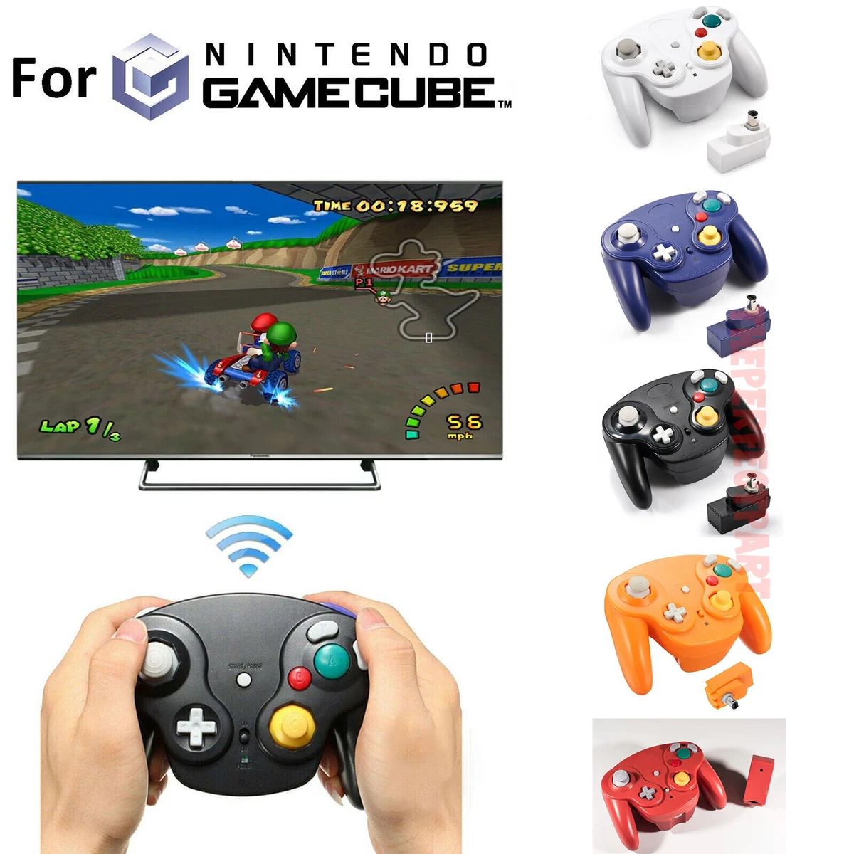 Retro on sale gamecube controller