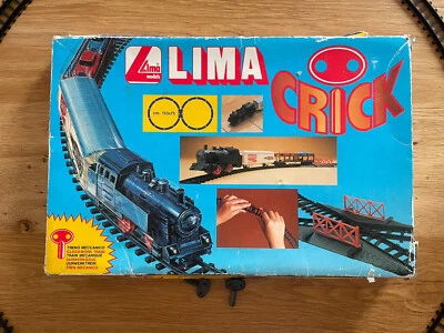Coffret Train mécanique LIMA Crick 132051 wagons porte autos & Coca-Cola - Photo 1/4