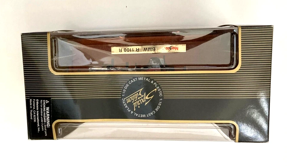 Maisto Die Cast Special Edition BMW R 1100 R 1:10 Motorcycle  - Image 3 of 4