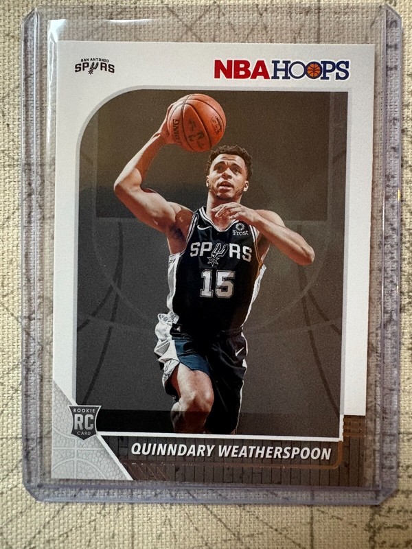 Quinndary Weatherspoon 2019-20 HBA Hoops (RC)
