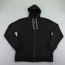 Figs Hoodie Mens Medium Black Full Zip Up All Good In the Hood Sweatshirt Nurse