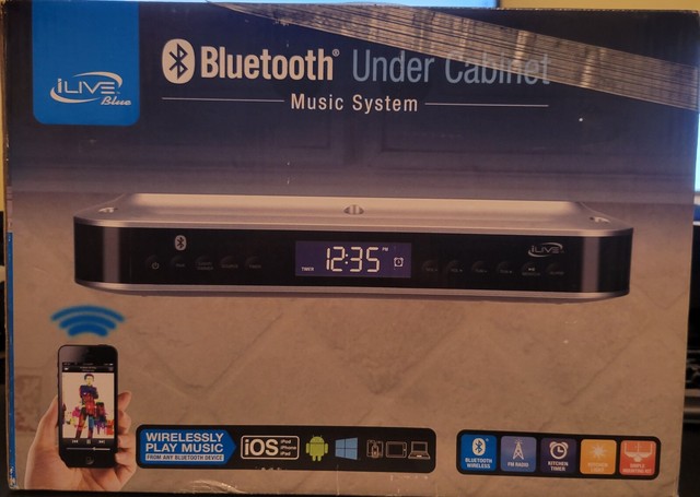 iLive iKB333S Under Cabinet Radio with 