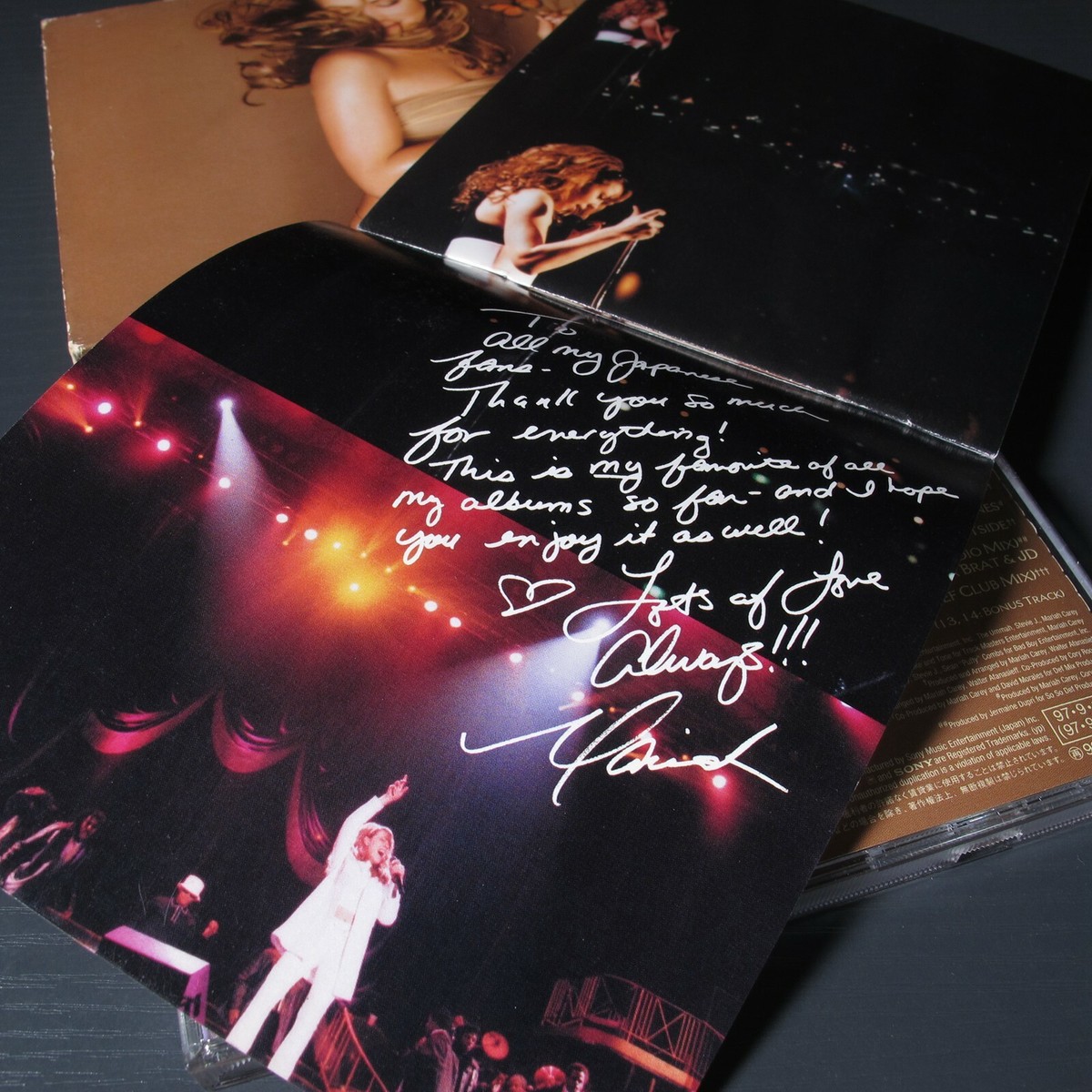Mariah Carey - Butterfly JAPAN CD+2 Bonus Tracks+Photo Booklet W