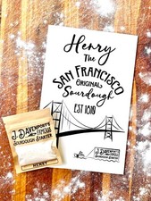 214 YEARS OLD SOURDOUGH STARTER, ORIGINAL AUTHENTIC SAN FRANCISCO,FREE SHIPPING