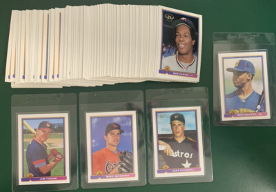 1991 Bowman Baseball SET BREAK singles - stars, commons, HOFers, #251-500