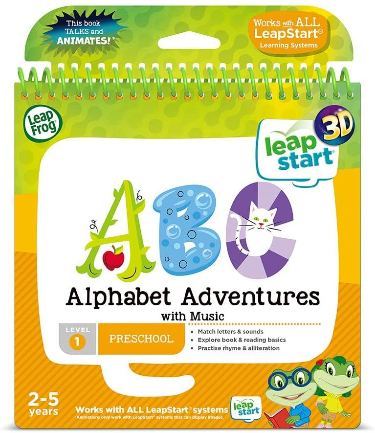 LeapFrog LeapStart Alphabet Adventures Activity Book 3D | eBay