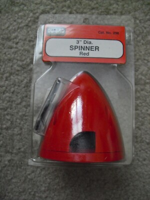 New RC Part Du-Bro 3'' Diameter Red Spinner #298 NIP
