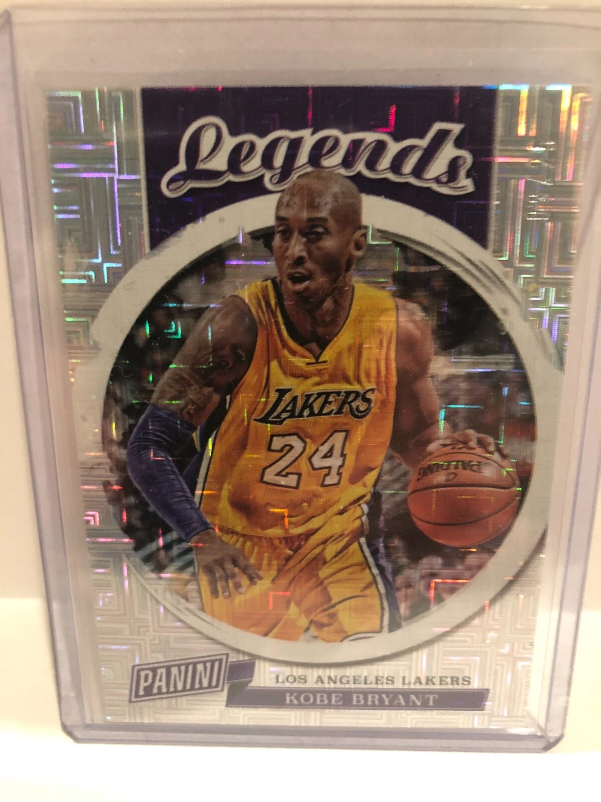 2018 Panini The National KOBE BRYANT Legends Prizm Mojo SSP #/25 LA Lakers