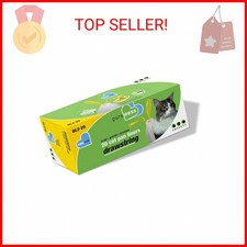 Van Ness Pets Drawstring Cat Litter Box Liners, Unscented, Large Size, 36  x 18  