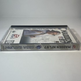 Madden NFL 97 (Sega Saturn, 1996) CIB Complete - Tested & Working