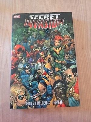 SECRET INVASION MARVEL COMICS 2010 FIRST PRINT HARDCOVER, BENDIS, 