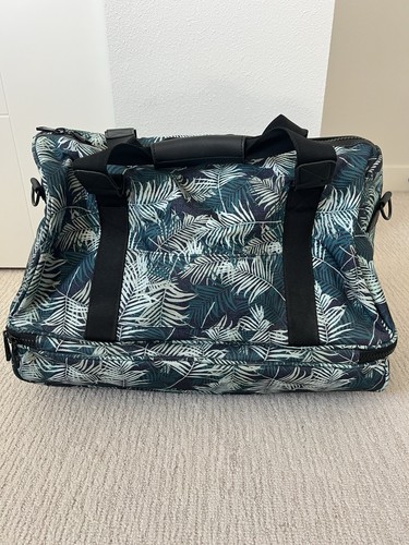 CALPAK Stevyn Palm Leaf Travel Carry-On Weekender Duffel Bag - Picture 4 of 12
