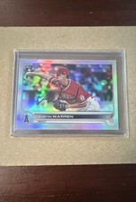 Autographed 2022 Topps Series 2 - Austin Warren #495 Rainbow Foil (RC) IP AUTO