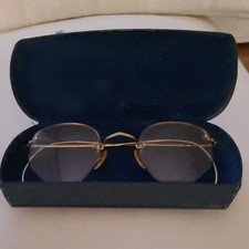 Vintage B L Bausch  Lomb 1/10 12K Gold Filled Eyeglasses 1930s