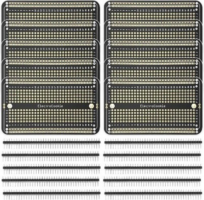 Prototype PCB Board Pack DIY Electronics Arduino Gold Plated Solderable