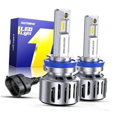 9006 HB3 LED Bulbs, 100000LM 18X Ultra Brighter, 6500K White, 2PCS 9005/HB3