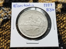 Canada Trade Dollar - No Tariff - Manitoulin Haweater Ontario 1987 - B36