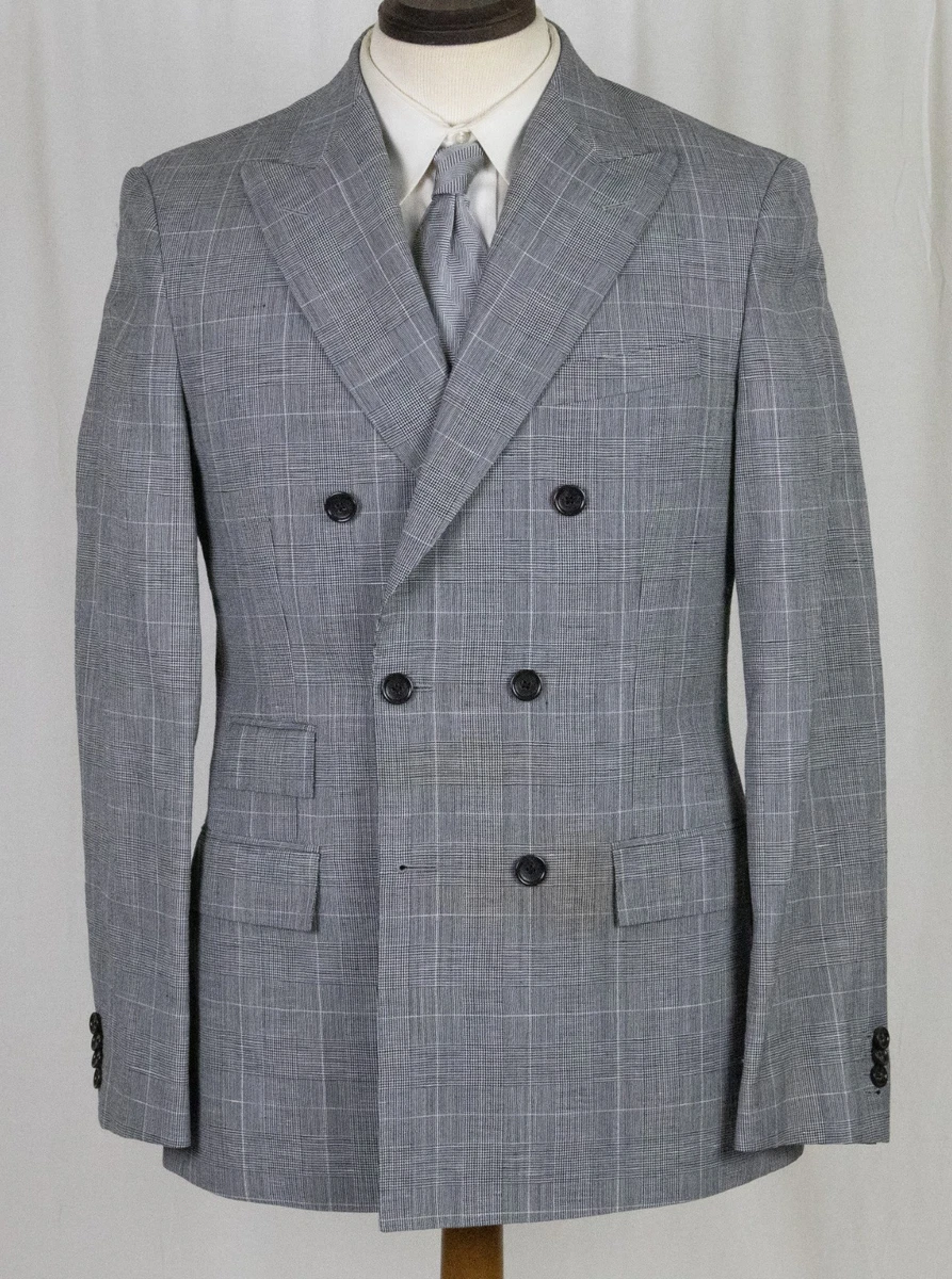 Linen Double-Breasted Suits & Blazers for Men for sale | eBay