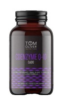 Tom Oliver COENZYME Q-10 CoQ10 Food Supplement - 60 Capsules BBE2027