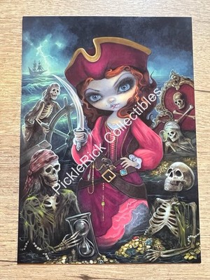 Disney WonderGround 2026 Reds The Pirate By Jasmine Becket-Griffith 5x7 Postcard