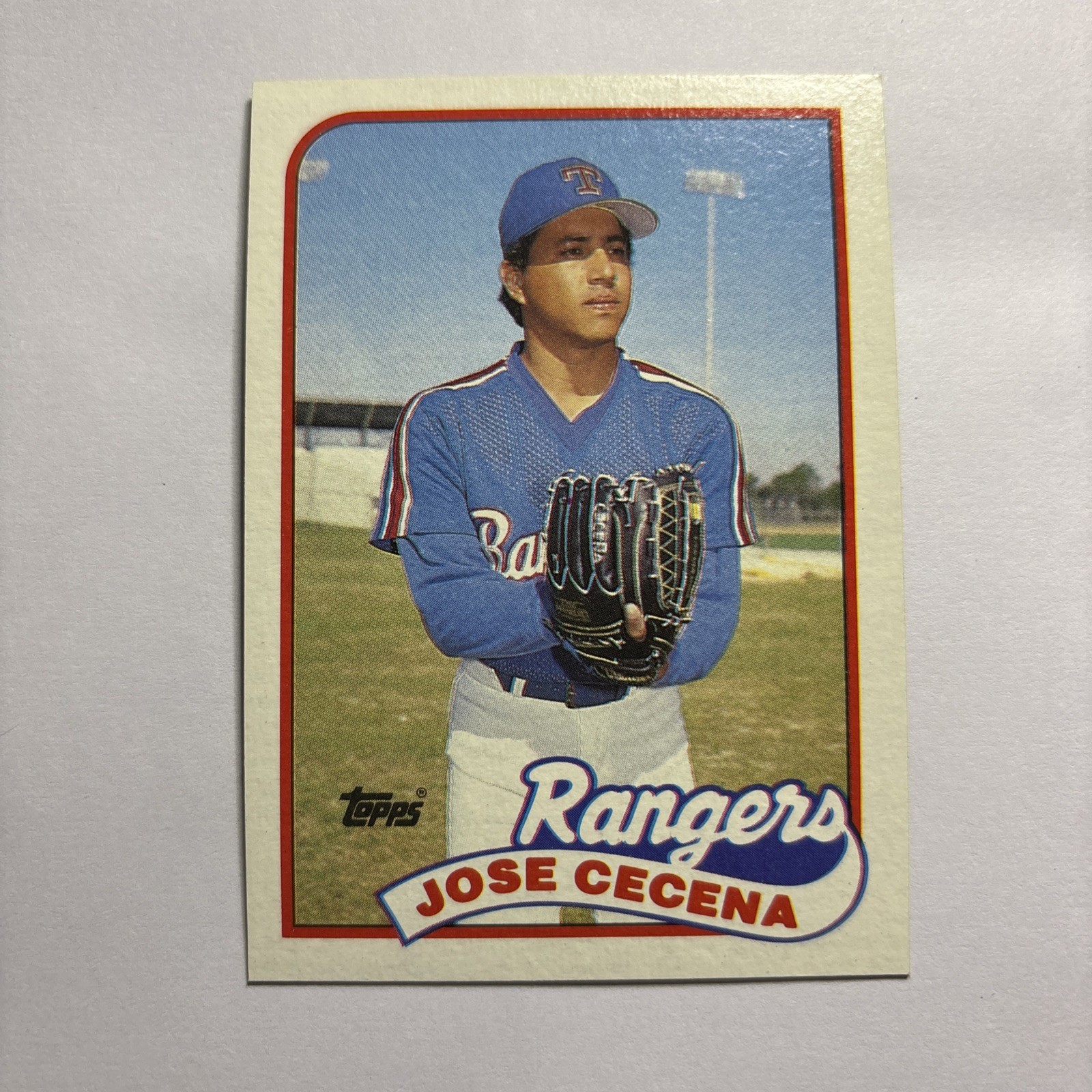 1989 Topps #683 Jose Cecena