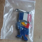 World Football Champion Blue Badge France 1998 Footix FIFA MASCOT