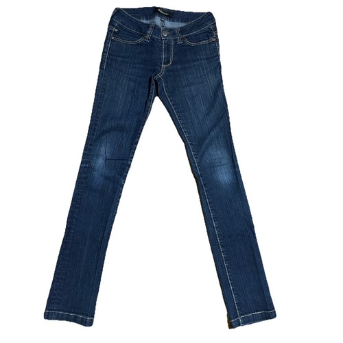 Serfontaine Skinny Mini Blue Jean RS Denim Straight Stretch California USA 26