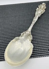 Reed & Barton Antique Sterling Silver Love Disarmed Serving Spoon 10 3/4" 255g