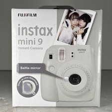 Fujifilm Instax Mini 9 Instant Camera - Smokey White