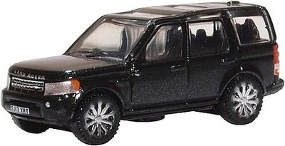 Oxford 2009 Land Rover Discovery 4 - Assembled - Santorini Black - N-Scale