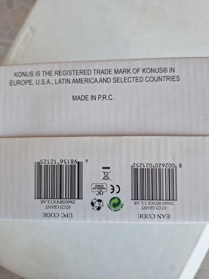 Binoculars konus 20x60 Giant Foto 2 de 3