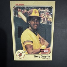 Fleer 1983 Fleer Tony Gwynn #360 San Diego Padres Rookie Licensed Reprint