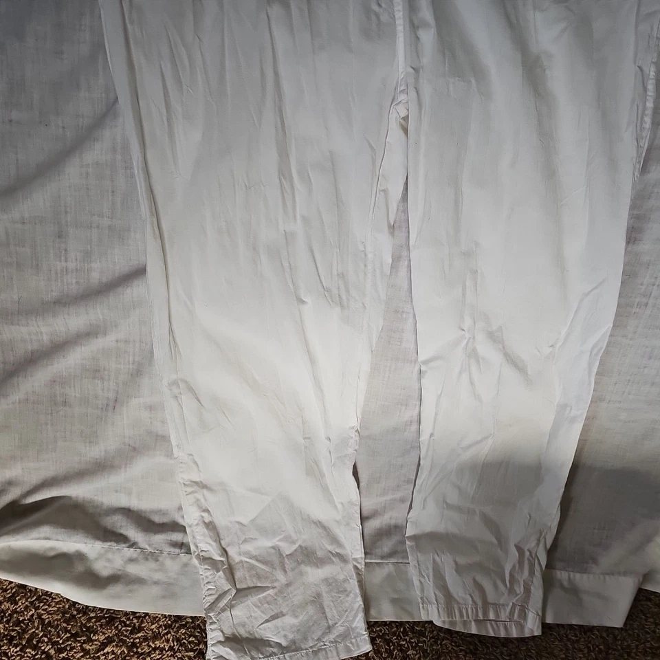 Mono de algodón NAF NAF Paris blanco se adapta a la mayoría de los unisex de una pieza  Foto 4 de 4